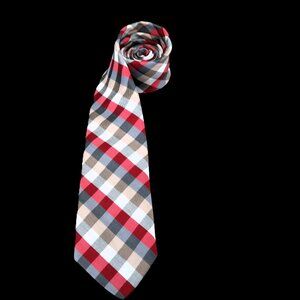 Poddock Men's Plaid Formal Neck Tie